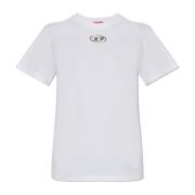 T-shirt T-Regs-Od-Q1 Diesel , White , Dames