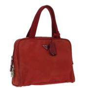 Pre-owned Nylon handbags Prada Vintage , Red , Dames