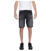 Stijlvolle zwarte katoenen shorts met zakken Antony Morato , Black , H...