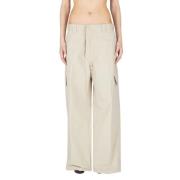 Tech Broek met Maxi Zakken Dsquared2 , White , Dames