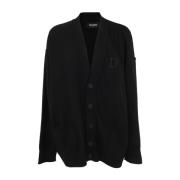 Zwarte Statement Cardigan Dsquared2 , Black , Dames