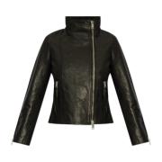 Leren jas Ellisa AllSaints , Black , Dames