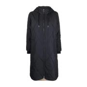 Down Coats Tommy Hilfiger , Blue , Dames