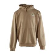 Beige Hoodie Trui voor Mannen Diesel , Beige , Heren