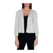 Lente/Zomer Viscose Blend Cardigan Street One , Beige , Dames