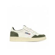 Medalist Low Leren Sneakers Autry , White , Dames