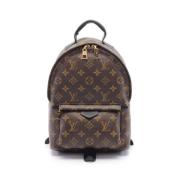 Pre-owned Canvas backpacks Louis Vuitton Vintage , Brown , Dames