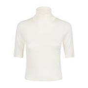 Witte Wollen Trui Marella , White , Dames