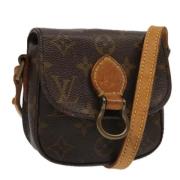 Pre-owned Canvas louis-vuitton-bags Louis Vuitton Vintage , Brown , Da...