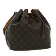 Pre-owned Canvas shoulder-bags Louis Vuitton Vintage , Brown , Dames