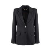 Zwarte double-breasted blazer Nenette , Black , Dames