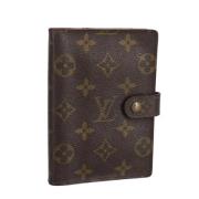 Pre-owned Leather home-office Louis Vuitton Vintage , Brown , Dames