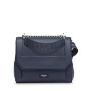 Blauwe leren crossbodytas Ninon Lancel , Blue , Dames