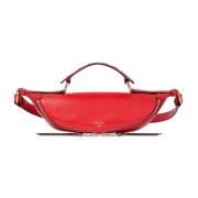 Rode Origami Schoudertas Lancel , Red , Dames