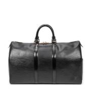 Pre-owned Leather louis-vuitton-bags Louis Vuitton Vintage , Black , D...