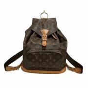 Pre-owned Canvas backpacks Louis Vuitton Vintage , Brown , Dames