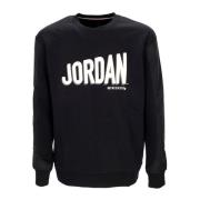 Grafische Fleece Crewneck Sweatshirt Zwart Jordan , Black , Heren