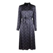 Elegante Happy Dress voor Vrouwen Stenströms , Blue , Dames