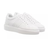 Wit Rosé Leren Sneakers Bogner , White , Dames