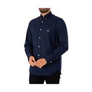 Casual lang overhemd Gant , Blue , Heren