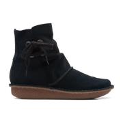 Zwarte Casual Schoenen Clarks , Black , Dames