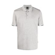 Piqué Weave Polo Sweater Hugo Boss , Gray , Heren