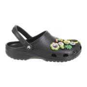 Zwarte klompen Crocs , Black , Heren