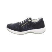 Navy Sneakers met Zilveren Accenten Remonte , Blue , Dames