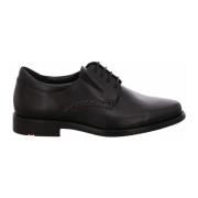 Klassieke Zwarte Veterschoenen Lloyd , Black , Heren