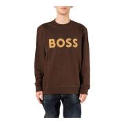 Sweatshirt Hugo Boss , Brown , Heren