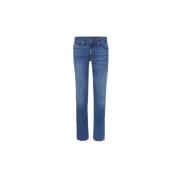 Straight Leg Jeans in Turkoois Joop! , Blue , Heren