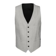 Stijlvolle Vest voor Mannen Hugo Boss , Beige , Heren