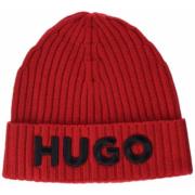 Stijlvolle Mutsen voor Mannen en Vrouwen Hugo Boss , Red , Unisex