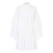 Midi Jurk MET Cocoon Nina Ricci , White , Dames