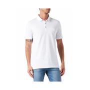 Heren Polo Shirt Passenger Hugo Boss , White , Heren