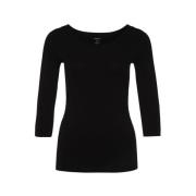 Stijlvolle Long Sleeve Tops Marc Cain , Black , Dames