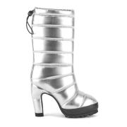 Bubble Boot Hi United Nude , Gray , Dames