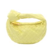 Pre-owned Leather handbags Bottega Veneta Vintage , Yellow , Dames