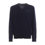 V-hals trui Ralph Lauren , Blue , Heren