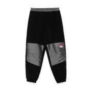 Zwarte Panel Fluweel Reflecterende Joggers The North Face , Black , He...