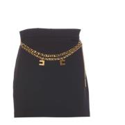 Zwarte rokken met EU-maat Elisabetta Franchi , Black , Dames