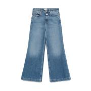 Blauwe Klassieke Five-Pocket Jeans Closed , Blue , Dames