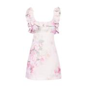 Lichtroze Mouwloze Jurk met Scoop Neck Zimmermann , Pink , Dames