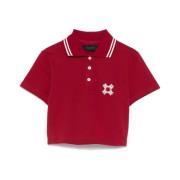 Bordeaux Rood-Witte Streeptrui Amiri , Red , Dames