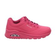 Metalen Veterschoenen Skechers , Pink , Dames