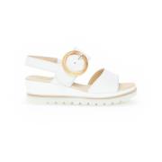 Mode Sandalen Wit Gabor , White , Dames