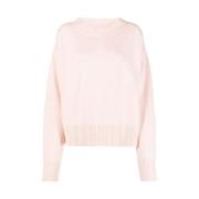 Cashmere Trui met Uitsnijding Sa Su Phi , Pink , Dames