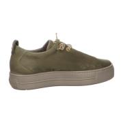 Khaki Stijlvolle Sneakers Paul Green , Green , Dames