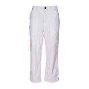 Stijlvolle Wijde Broek Jucca , White , Dames