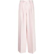 Wijde op maat gemaakte broek Amiri , Pink , Dames